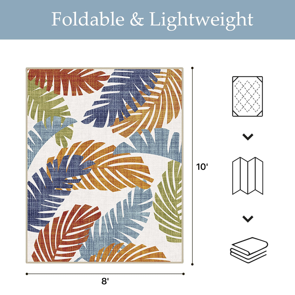 GENIMO Outdoor Rug folded for storage