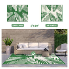 GENIMO outdoor rug folded in carry bag