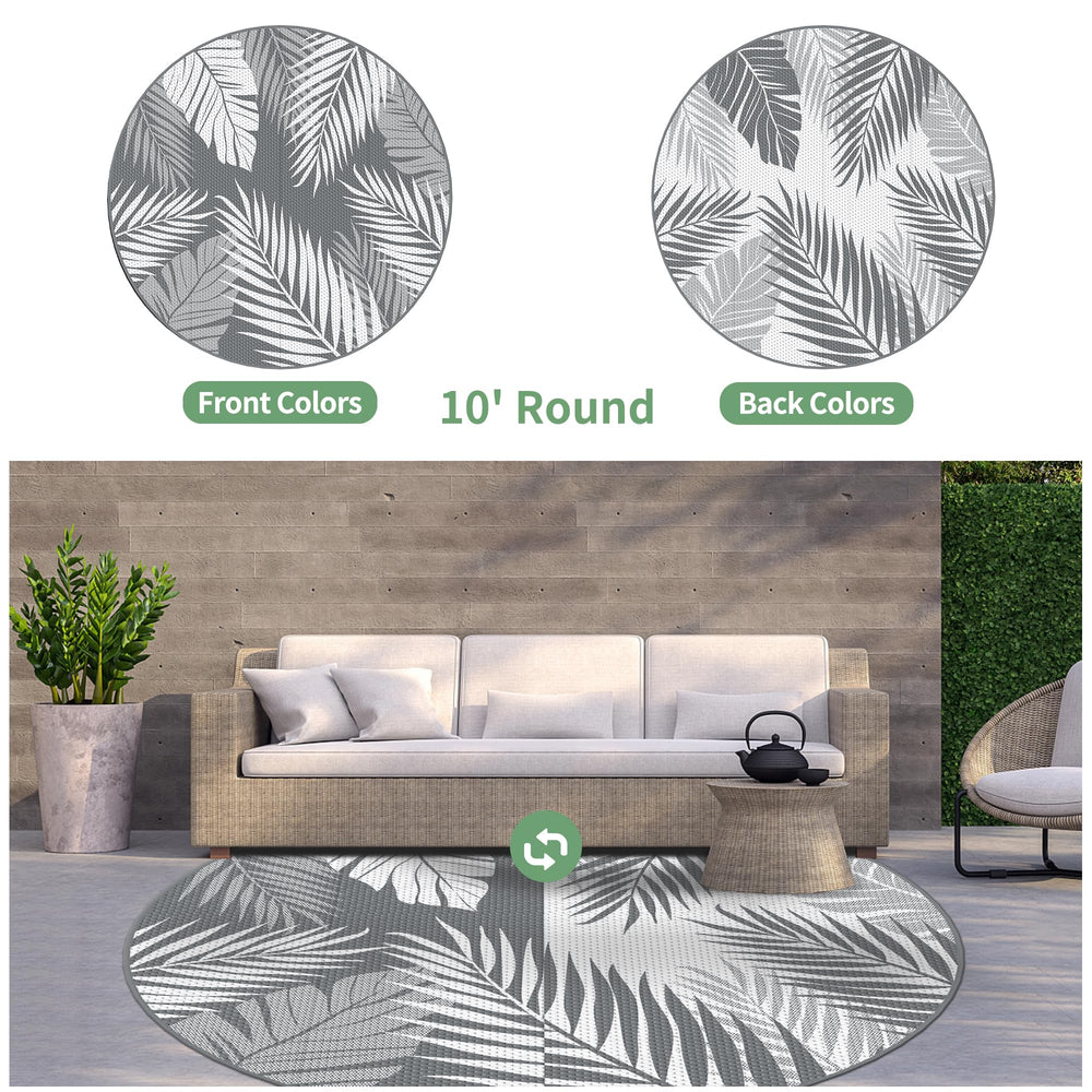 GENIMO Outdoor Rug folded in carry bag for easy transport