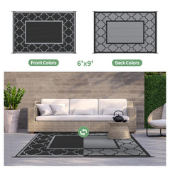 GENIMO Outdoor Rug in camping setup
