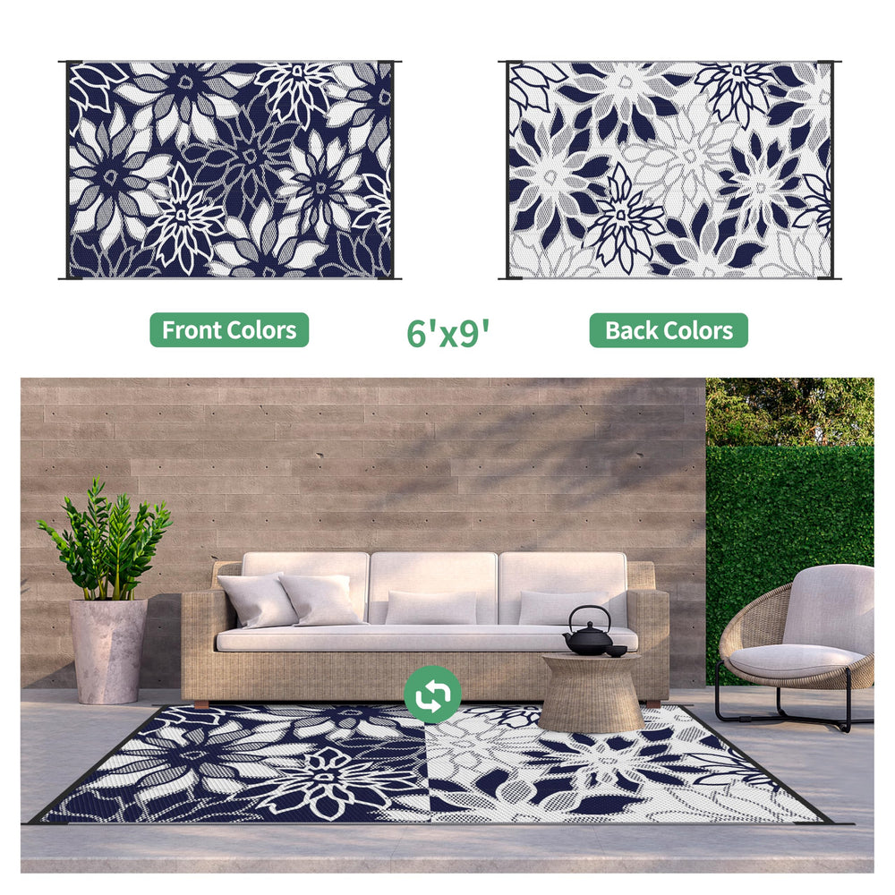 GENIMO Outdoor Rug, lightweight and portable carry bag