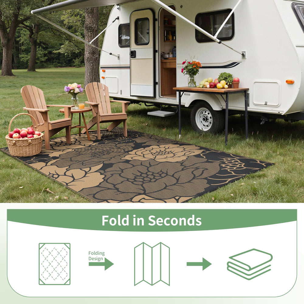 GENIMO Outdoor Rug package with carry bag