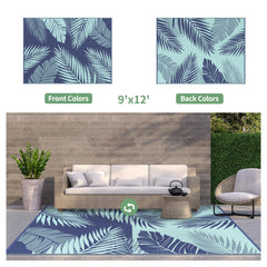 GENIMO Outdoor Rug rolled up for storage