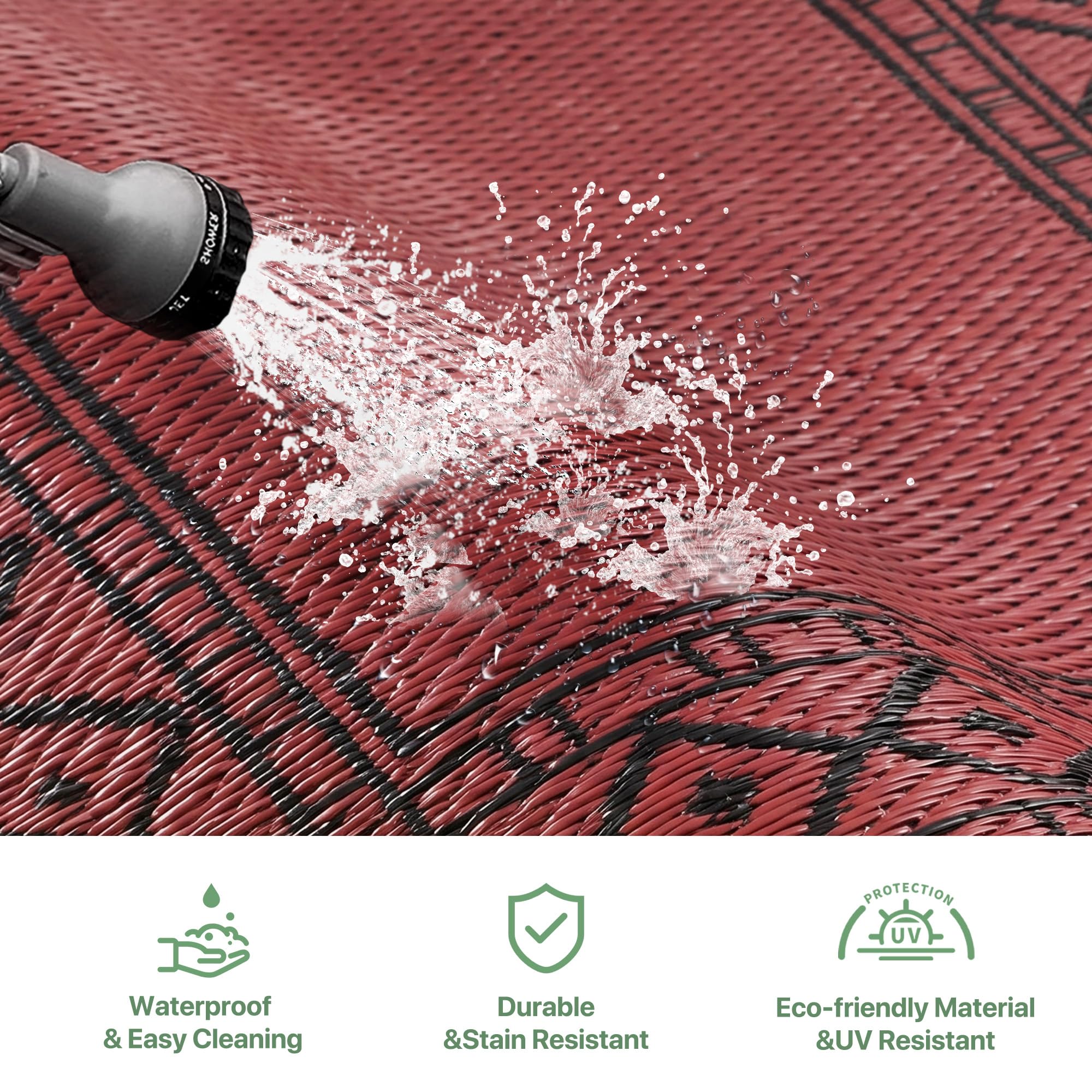 GENIMO Outdoor Rug texture and material detail