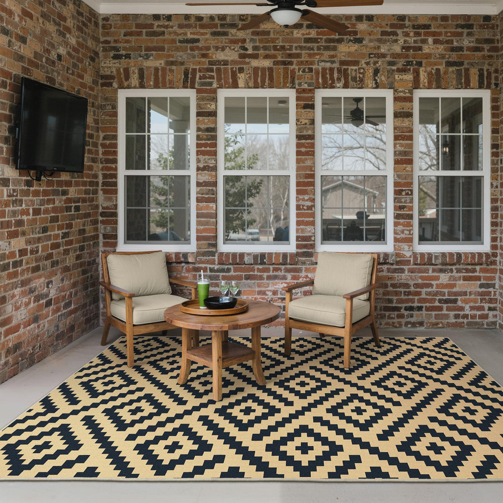 GENIMO Outdoor Rug with furniture placement