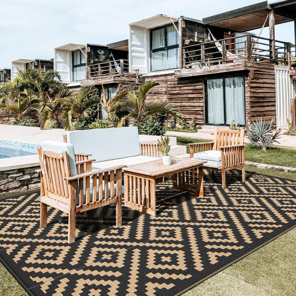 GENIMO Outdoor Rug with non-slip backing