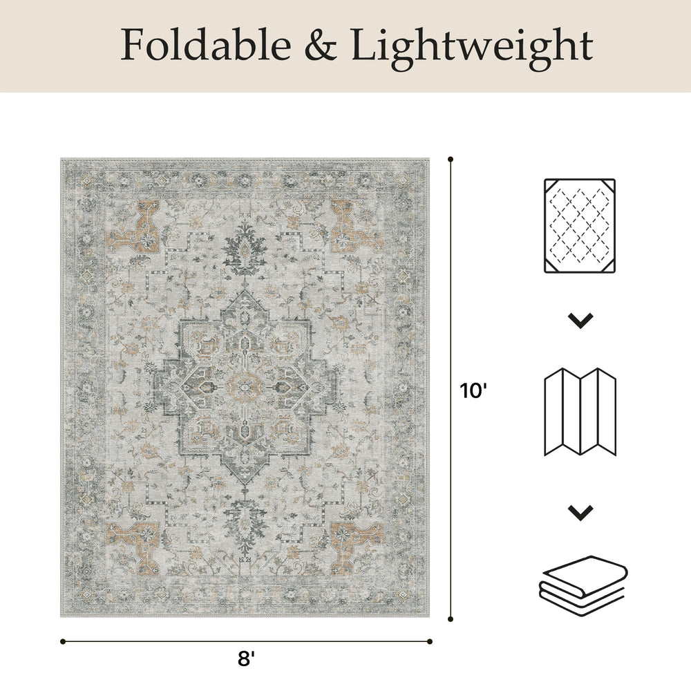GENIMO rug folded for easy storage