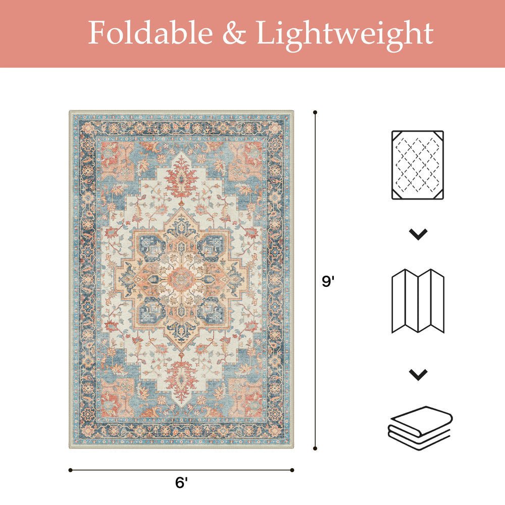 GENIMO rug in living room setting