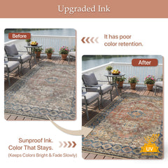 GENIMO rug in living room showcasing its style