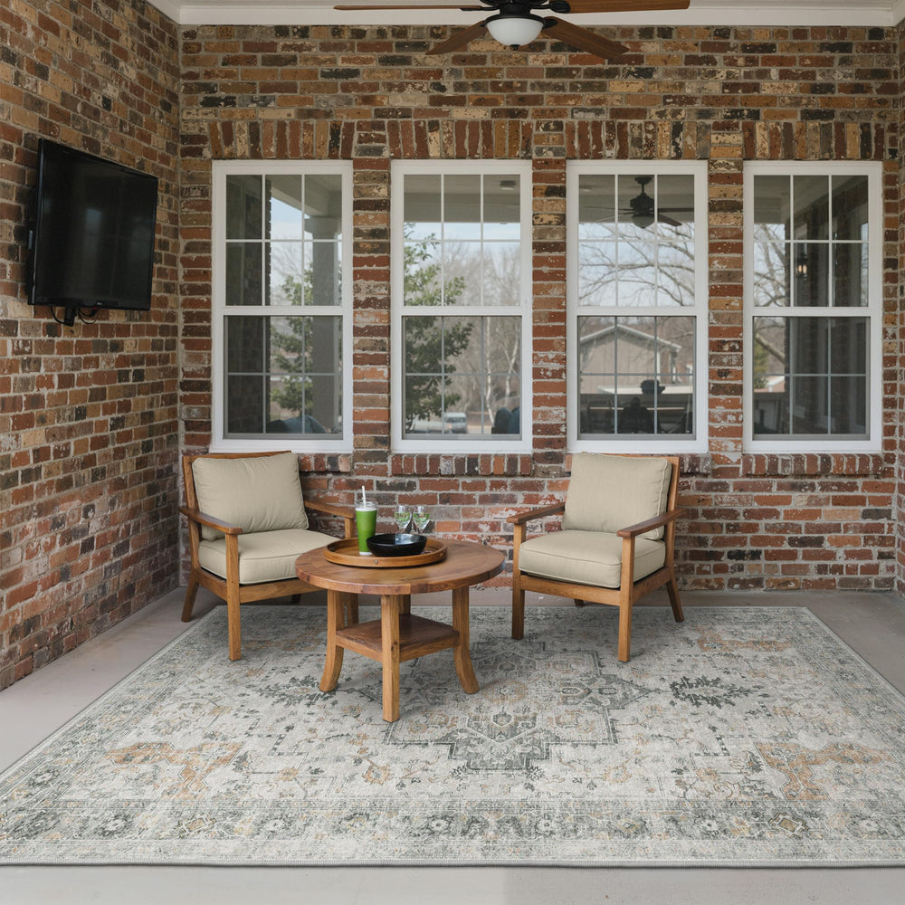 GENIMO rug showing plush chenille texture