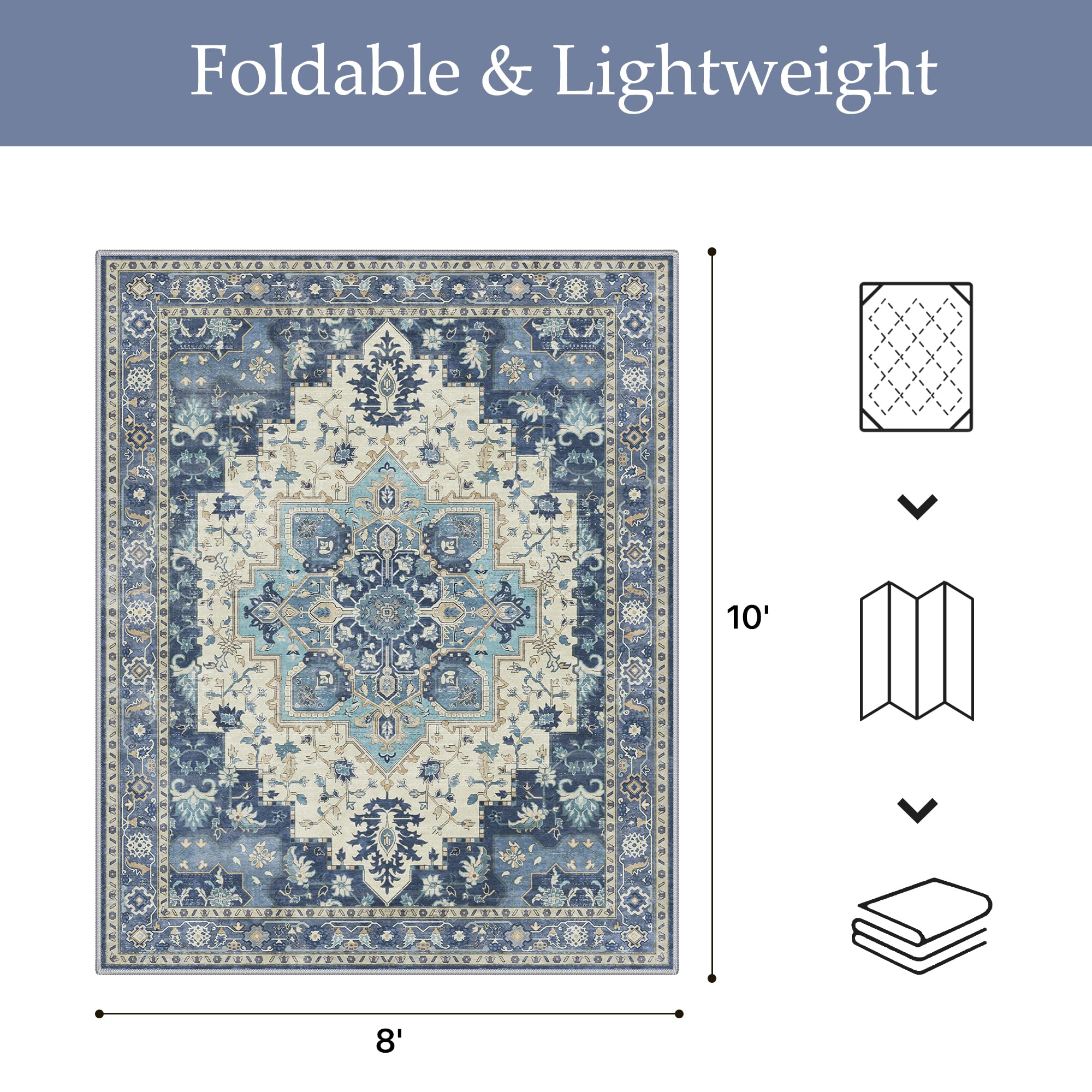 GENIMO rug styled in a living room