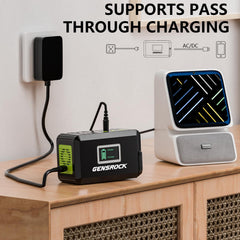 GENSROCK Portable Power Station in outdoor setting