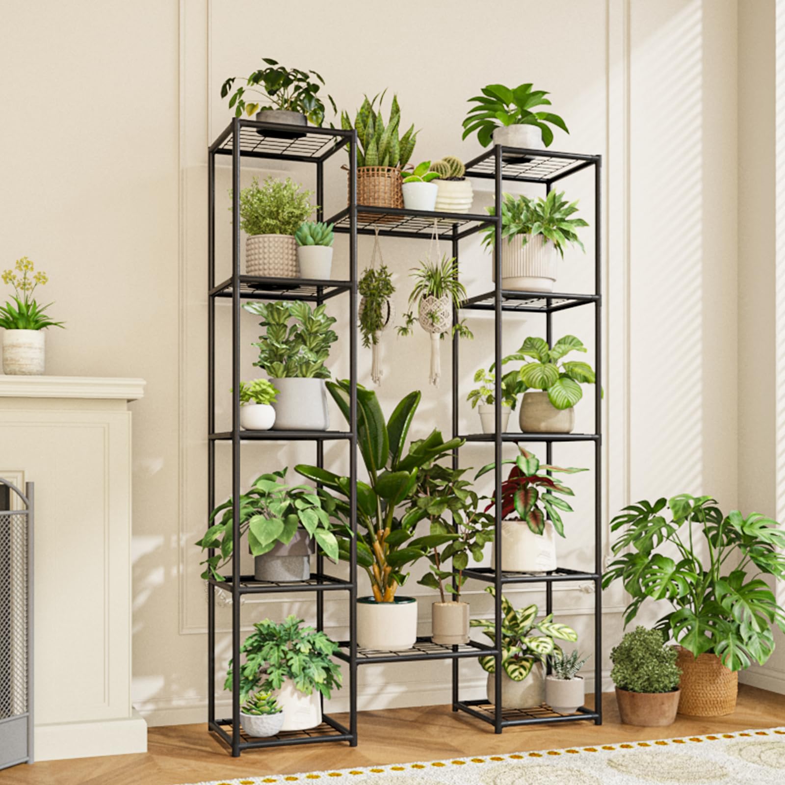 GENTINGBRO plant stand showing easy assembly tools and parts