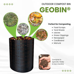 GEOBIN Compost Bin easy assembly closure keys