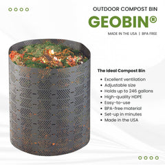 GEOBIN Compost Bin excellent ventilation design