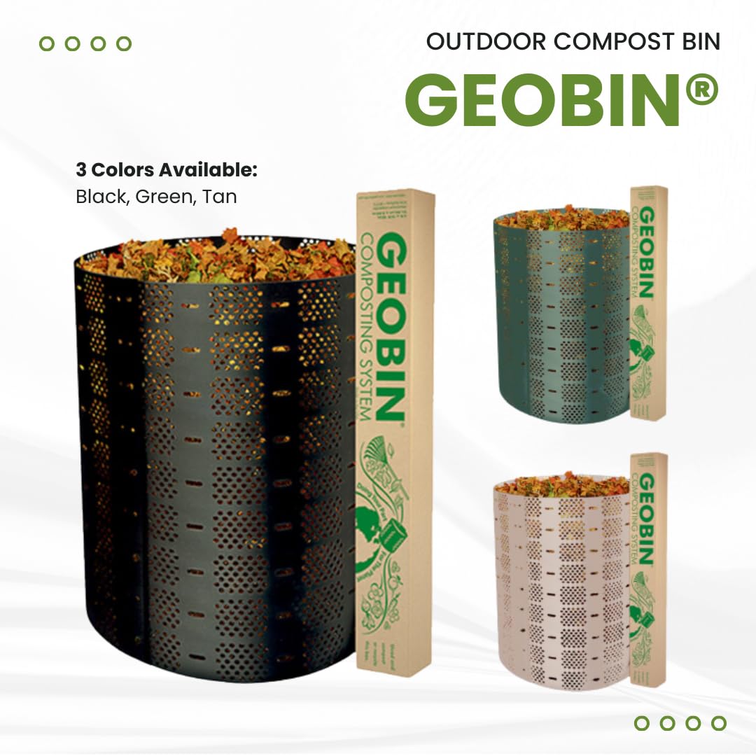 GEOBIN Compost Bin in outdoor garden setting