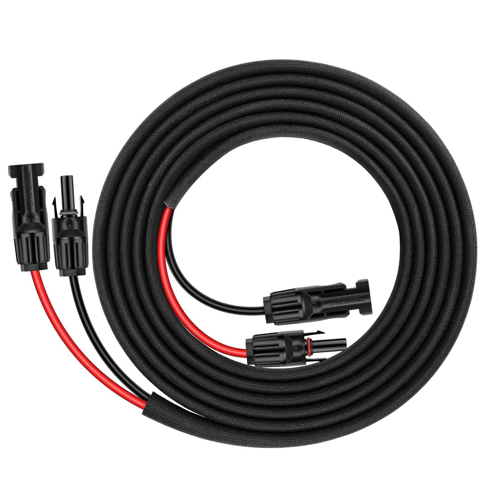 Geosiry 10FT Solar Panel Extension Cable with connectors