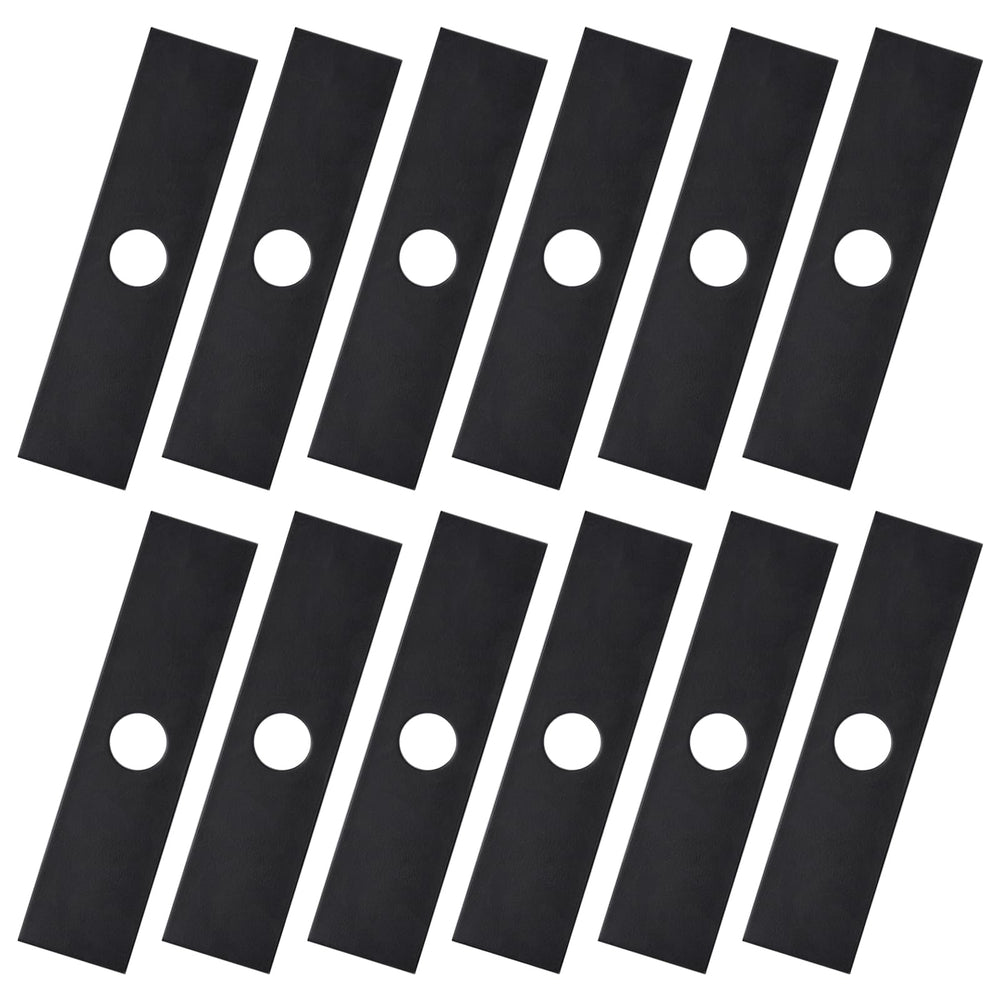 Geosiry 12 Pack Edger Blades 8" x 2" front view