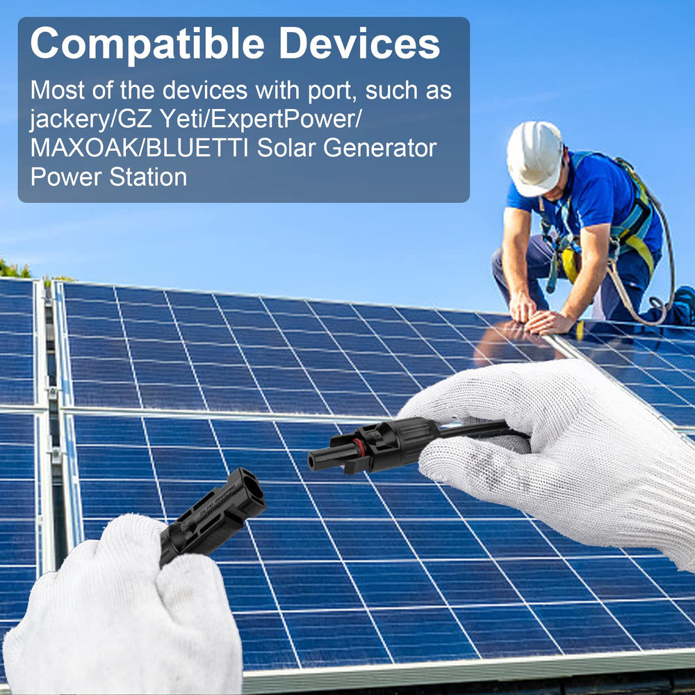Geosiry Solar Cable with waterproof features highlighted