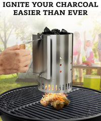 GEROSSI fire starters in use at a campfire