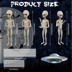 Gerrii UFO yard sign close-up