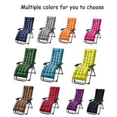 Gfgift Patio Chaise Lounger Cushion side view showing thickness