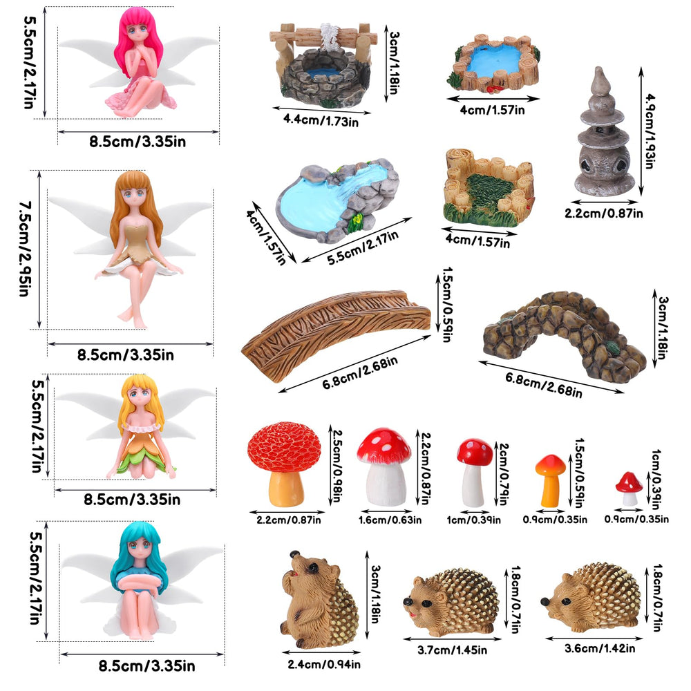 GGSTDDUP fairy garden accessories set packaging
