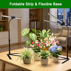 GHodec Grow Light 100 watts in use with indoor plants