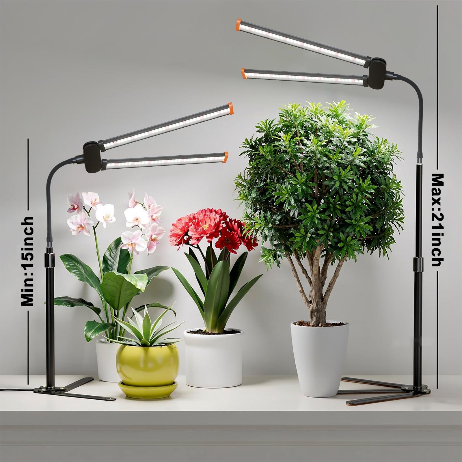 GHodec Grow Light setup in a greenhouse environment