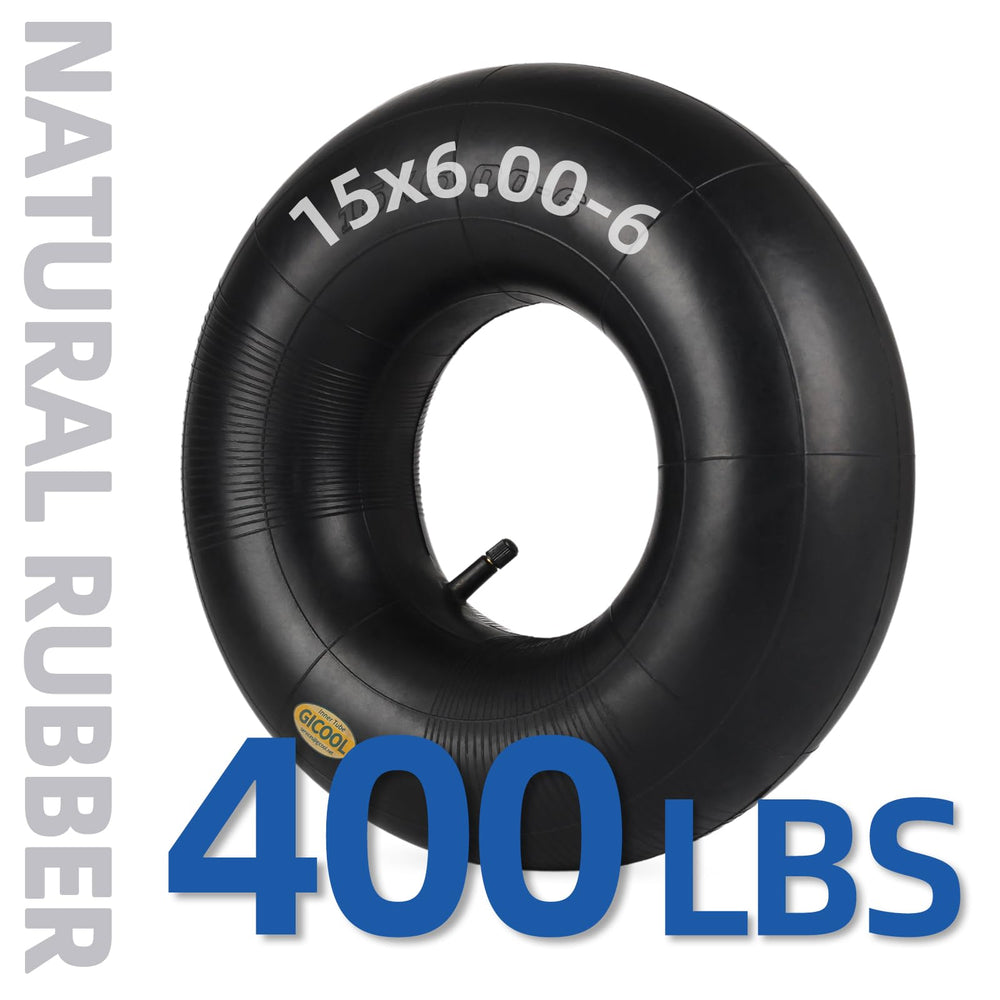 GICOOL 15x6.00-6 inner tube with lawn mower