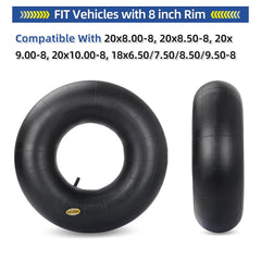 GICOOL 20x10.00-8 inner tube side view