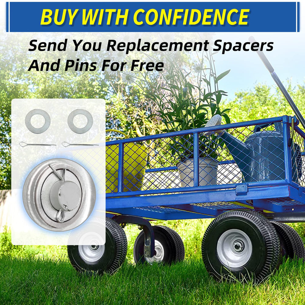 GICOOL Flat Free Tire and Wheel 4.10/3.50-4 packaging
