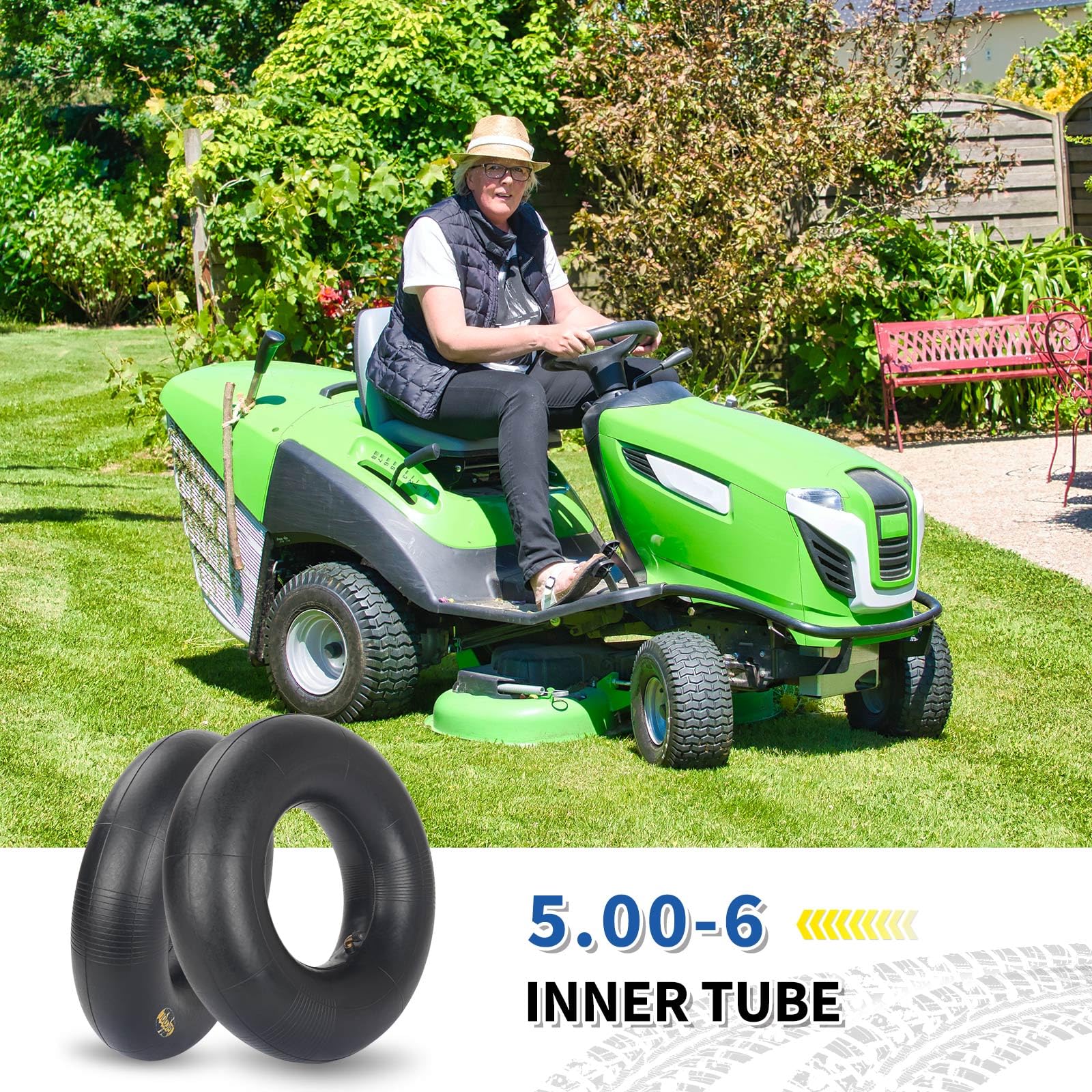 GICOOL inner tubes in outdoor setting