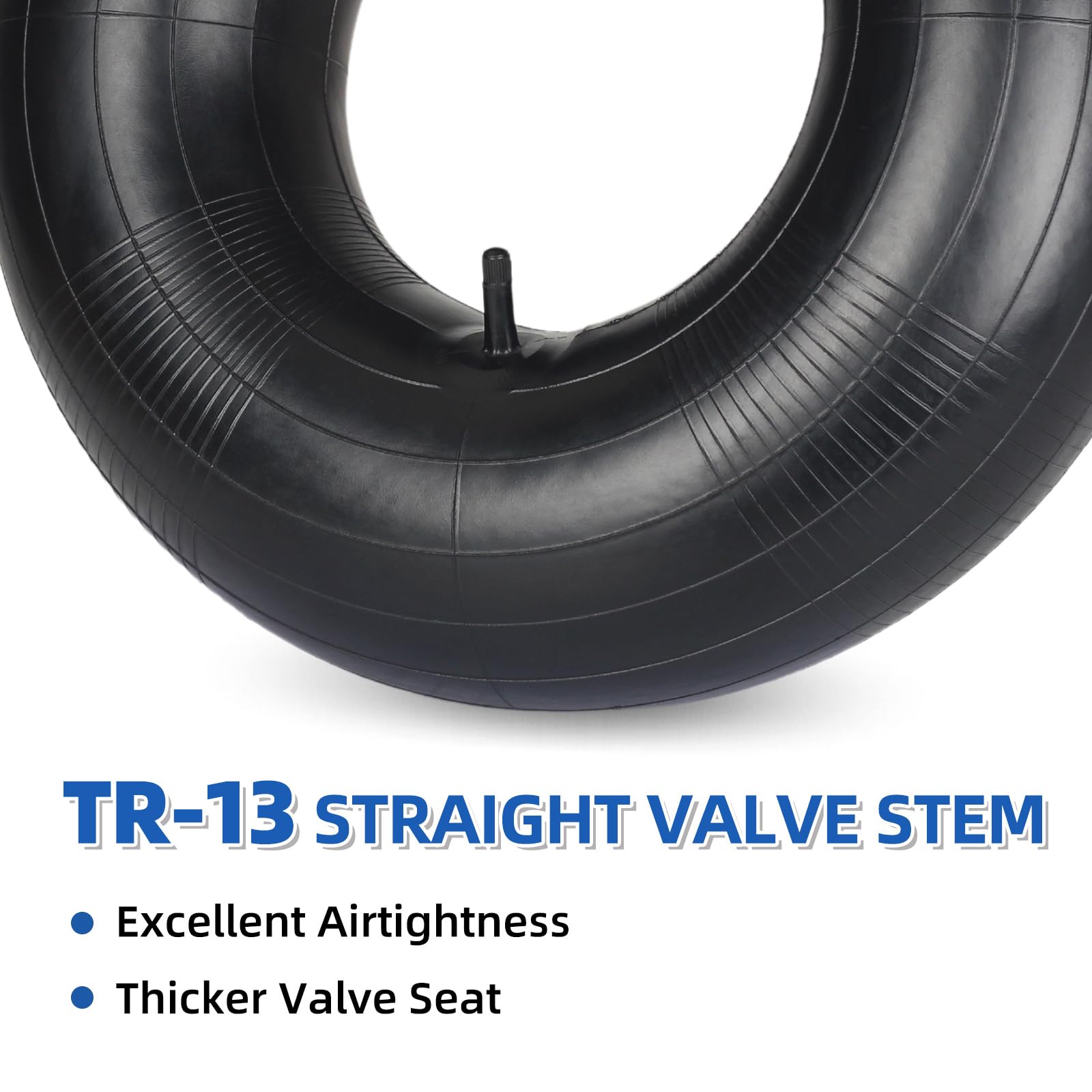 GICOOL inner tubes installed on a lawn mower