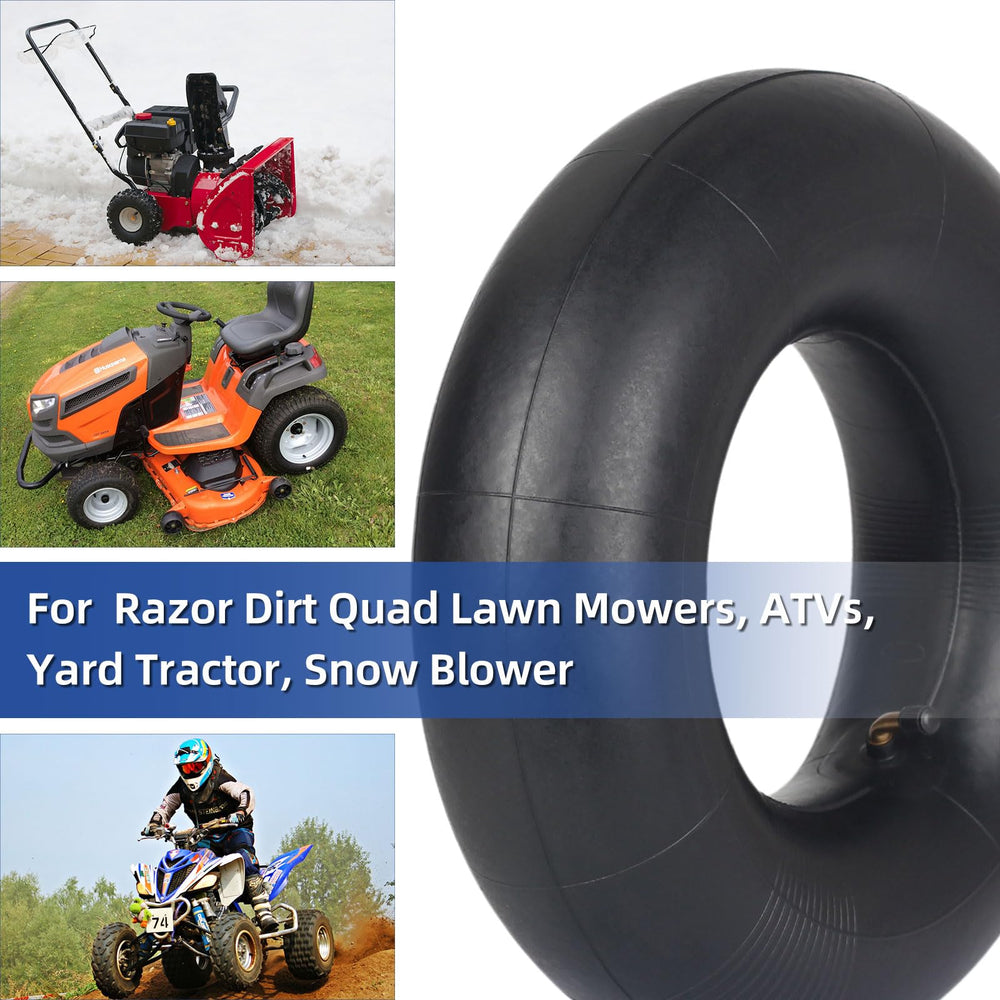 GICOOL inner tubes installed on lawn mower