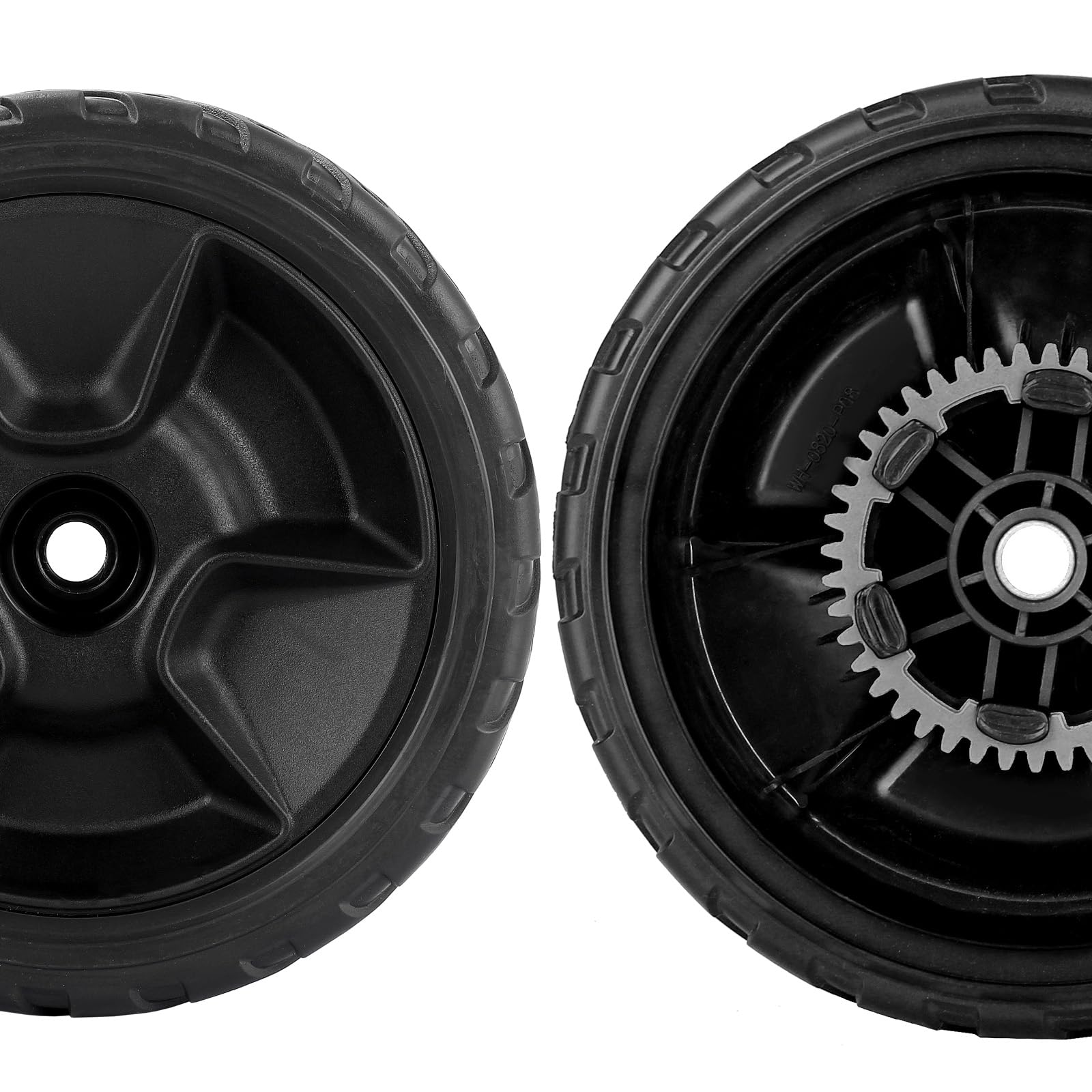 GICOOL Rear Lawn Mower Wheels packaged