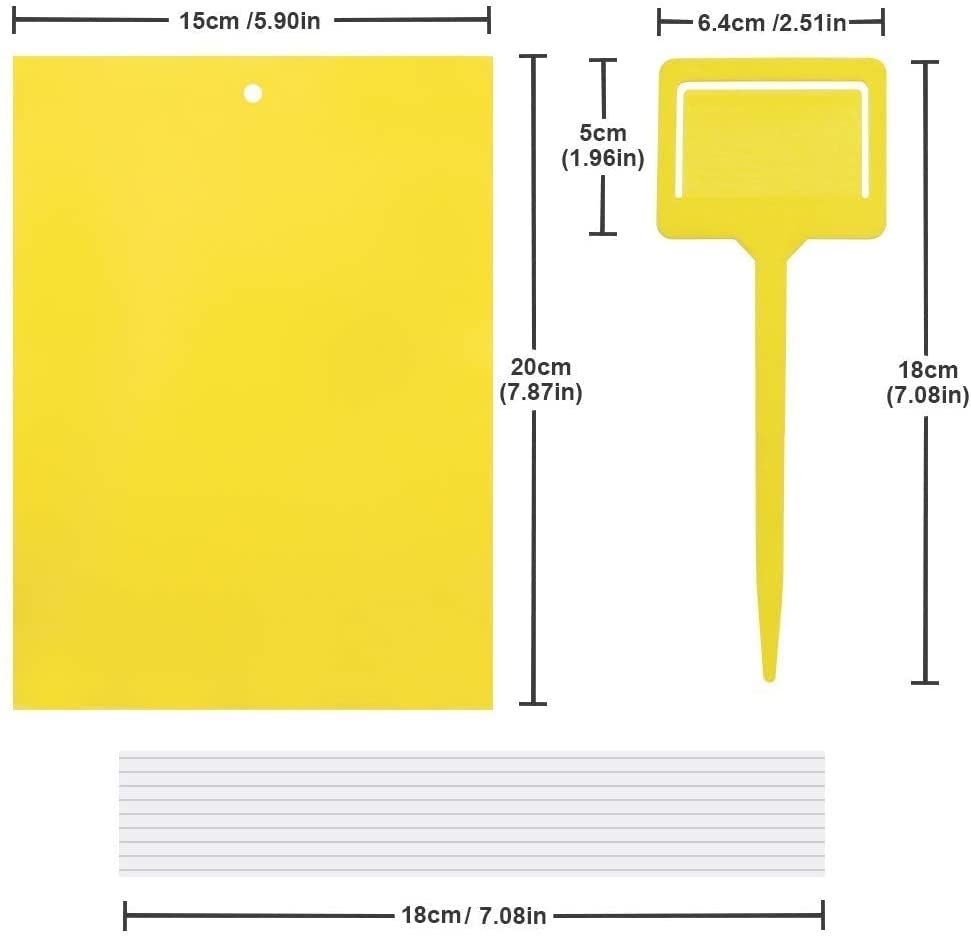 Gideal sticky traps with wire ties included