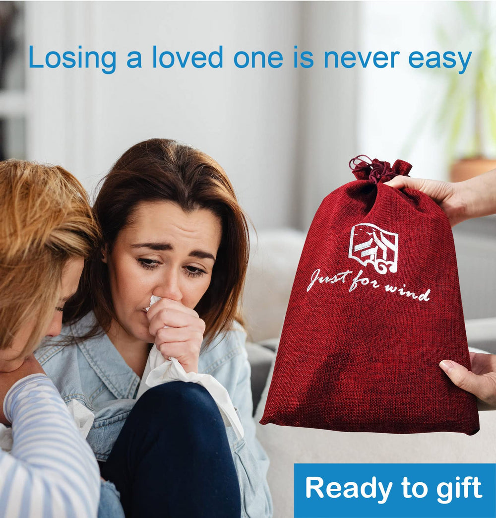 Gift bag included with JUST FOR WIND Memorial Wind Chimes