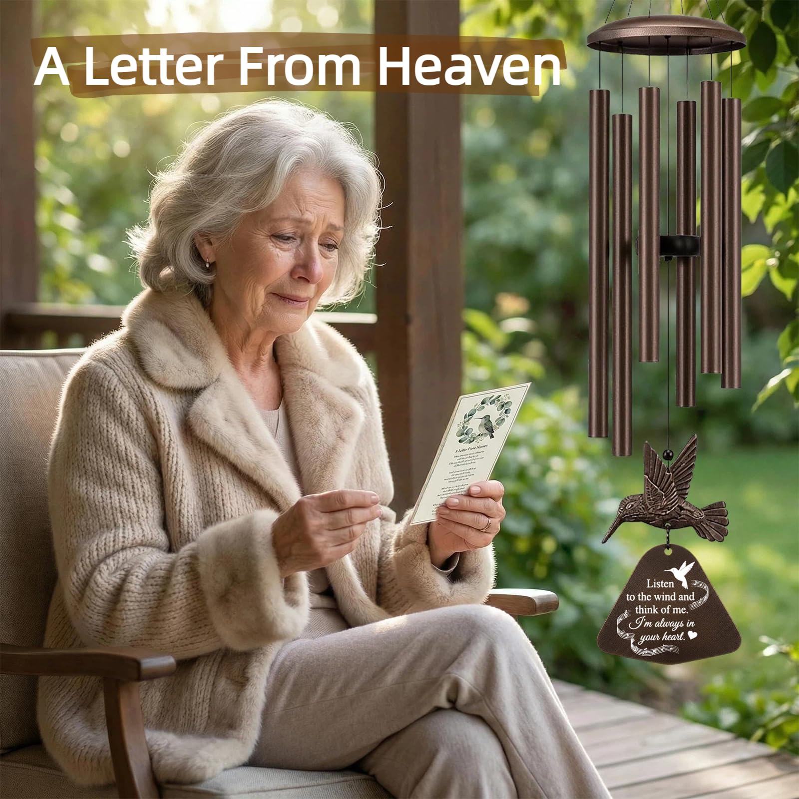 Gift box packaging for PIXPRI memorial wind chimes