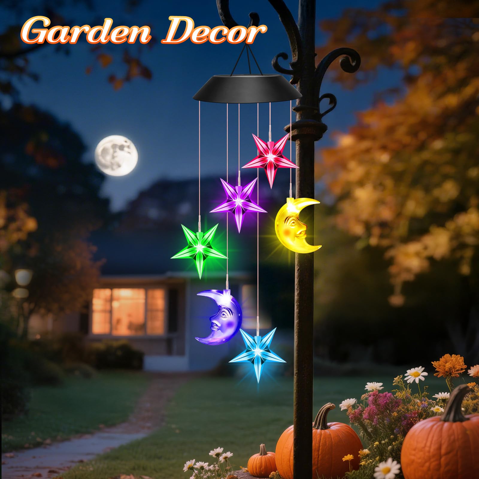 Gift box packaging of Winzwon Solar Wind Chimes