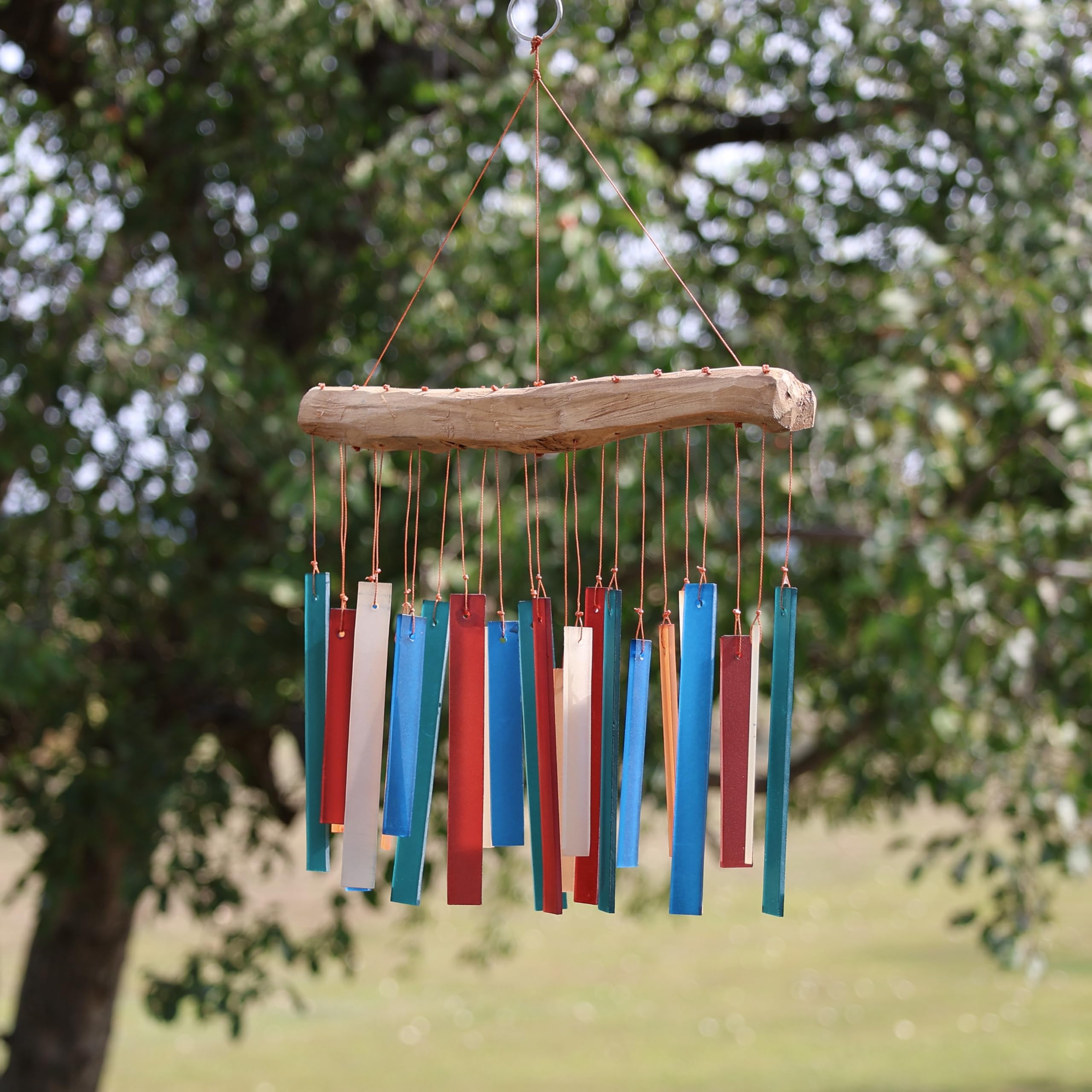 Gift Essentials Glass Wind Chime Retro packaging view