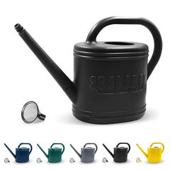 Giftsfaloy 2 Gallon Watering Can front view with stainless steel shower head