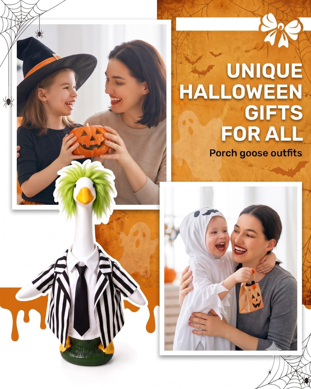GigaCircle Halloween Goose Outfit packaging with product details