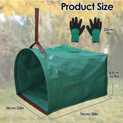 GIJHXIK garden bag showing fiberglass rods for assembly