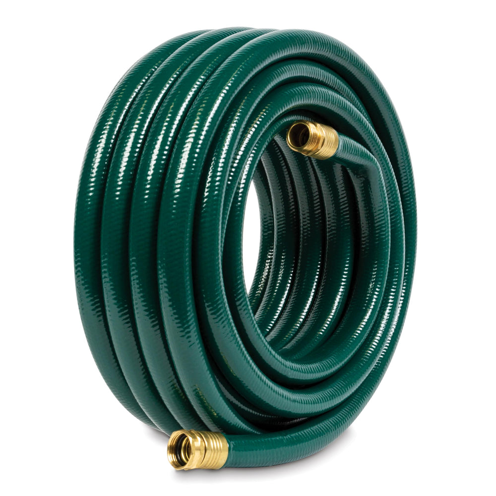 GILMOUR 3/4 x 50 Feet hose being used in a garden