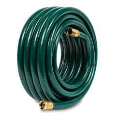 GILMOUR 3/4 x 50 Feet hose being used in a garden
