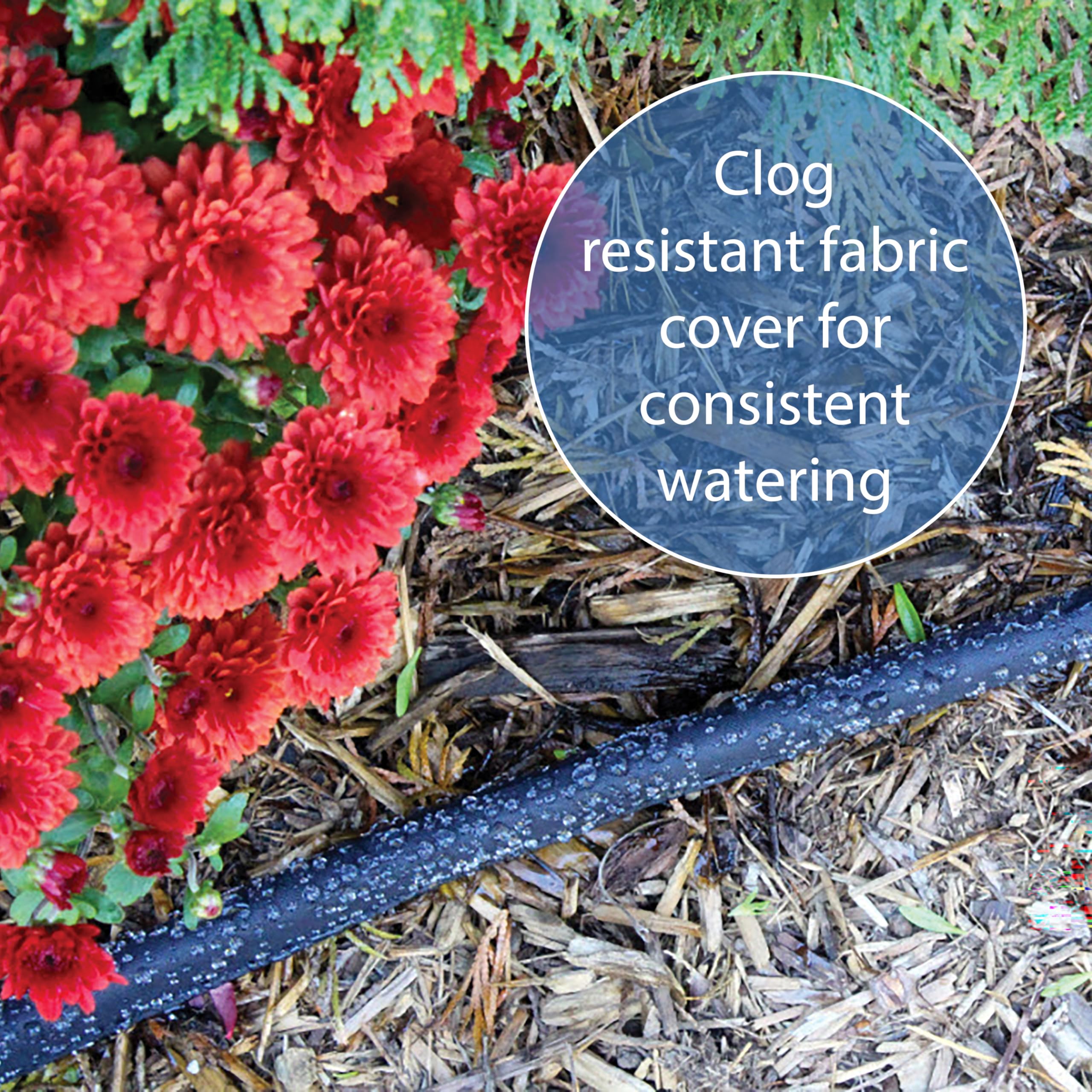 GILMOUR Flat Soaker Hose packaging with product details