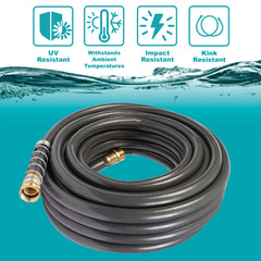 GILMOUR Flexogen hose showing kink-resistant collar