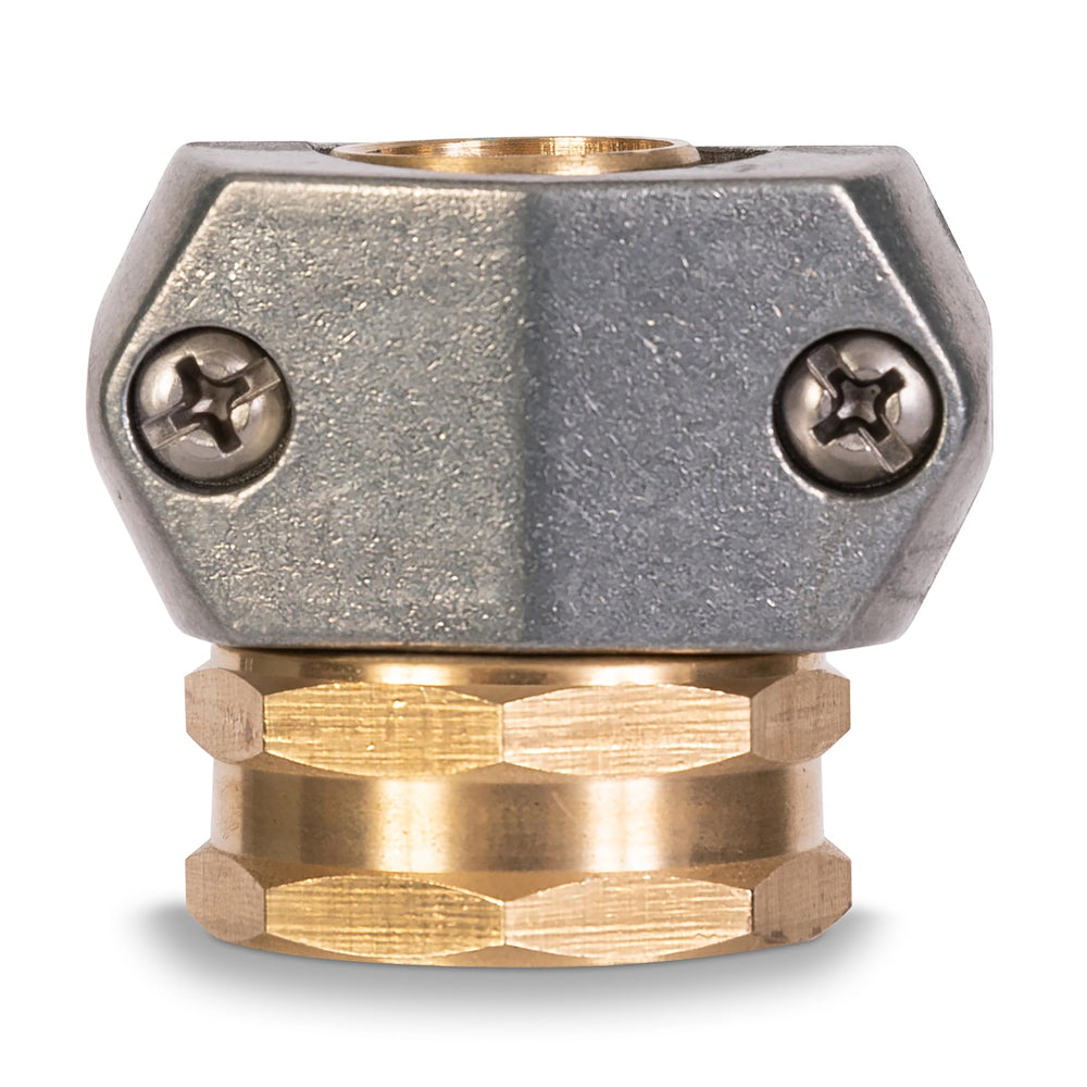 GILMOUR Pro Brass Garden Hose Repair Kit front view
