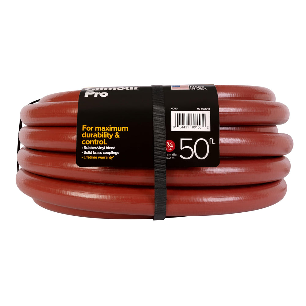 GILMOUR Pro Commercial hose coiled for storage